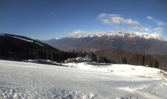 La pista Benedetti dalla webcam