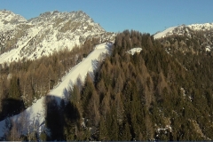 La pista Dosso per lo slalom speciale